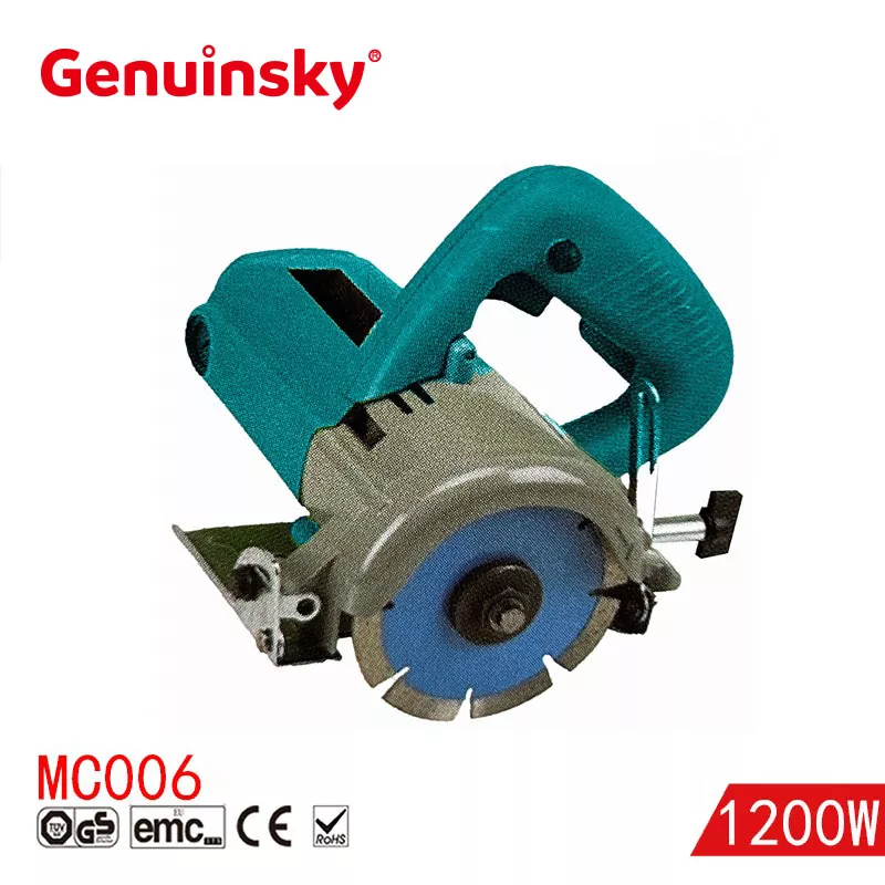 Cortador de mármore de 110 mm com alça lateral 900W