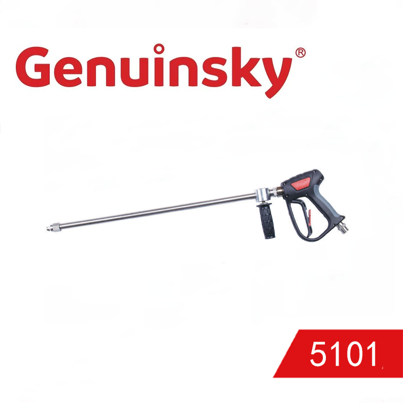 Por que a lança de lavagem de ultra-alta pressão modelo 5101 de 500 kg pode remover com eficácia manchas difíceis em ambientes industriais?