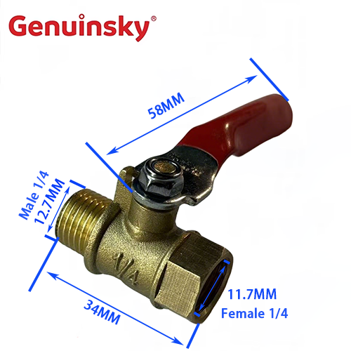 Seis modelos de válvulas esfera especializadas em compressores de ar e seus cenários de aplicação