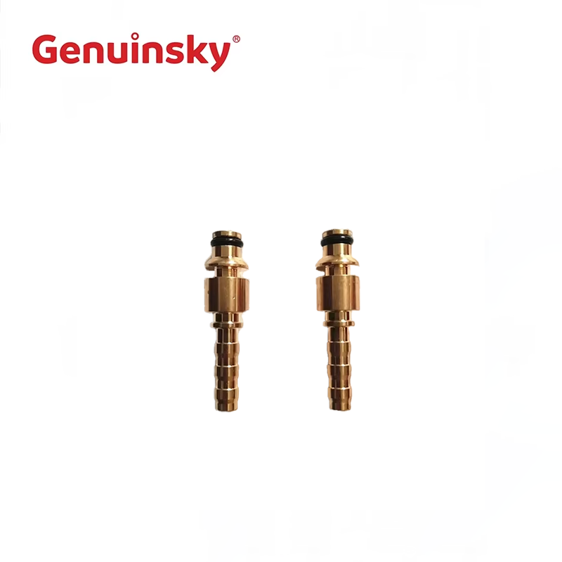 Plugue de latão para mangueiras de lavagem rápida