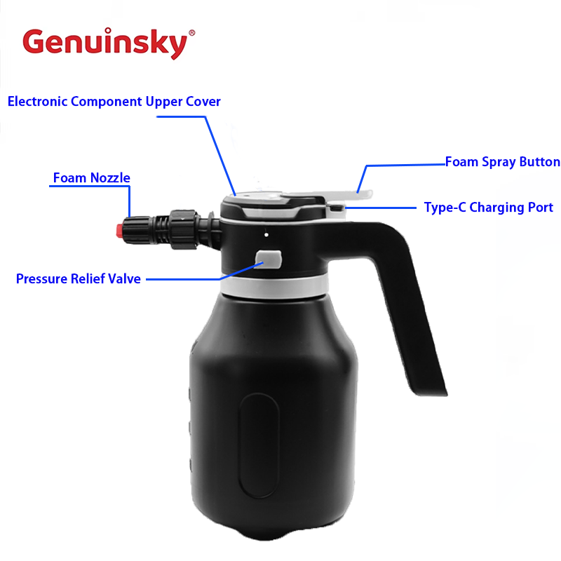 Pulverizador de espuma elétrico