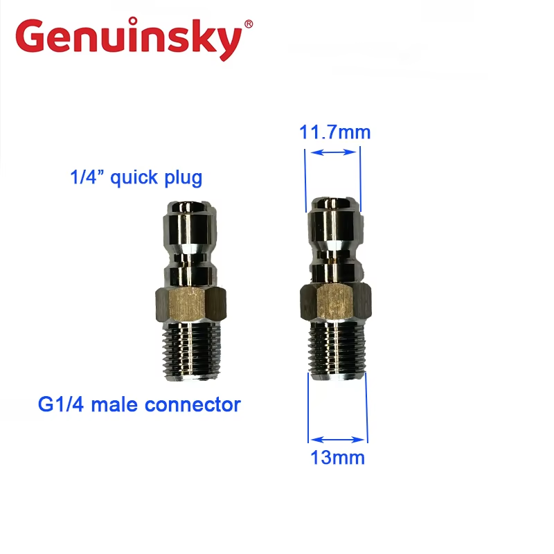 Plugue rápido para lavagem de carros em aço inoxidável Plugue rápido para lavagem de carros em aço inoxidável